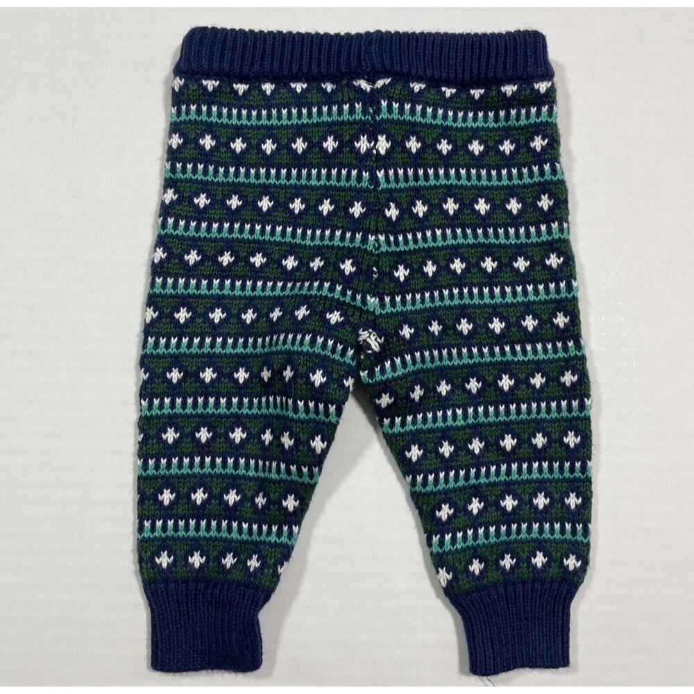 New Janie and jack knit joggers size 3-6 months